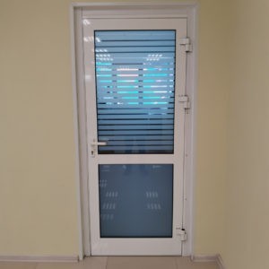 Алюминиевая дверь 600×2000 мм. GFTD8201 Алюминиевая дверь 600×2000 мм. GFTD8201