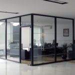 Алюминиевая перегородка Schuco GFTD697